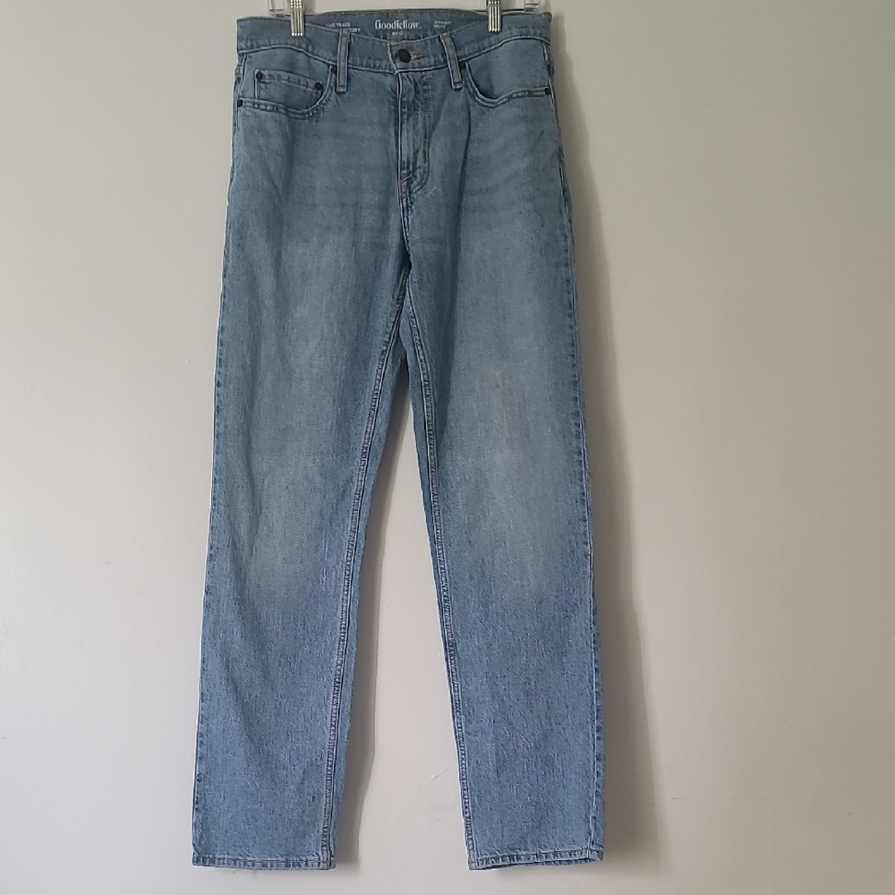 Goodfellow & Co Men's Denim Blue Straight Jeans